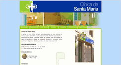 Desktop Screenshot of clinicadesantamaria.com
